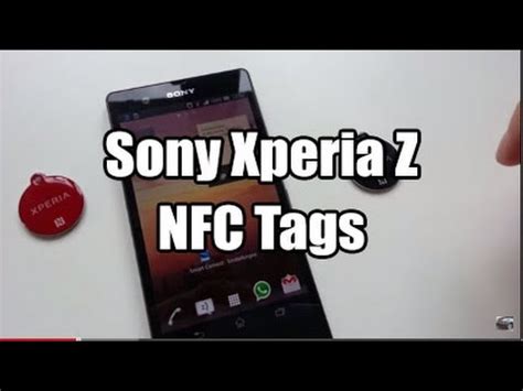 sony nfc tags z3|Sony Xperia Z3 Compact NFC .